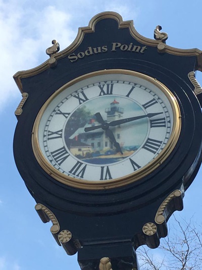 Sodus Point Clock <i>- by Tracy Burkovich</i>